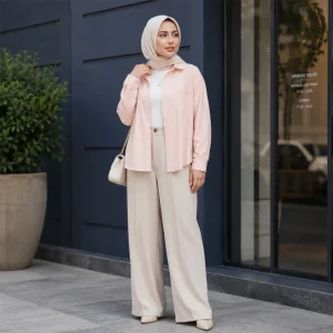 شومیز زنانه راه راه تک جیب